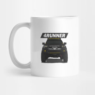 4Runner Toyota Front View - Black Mug